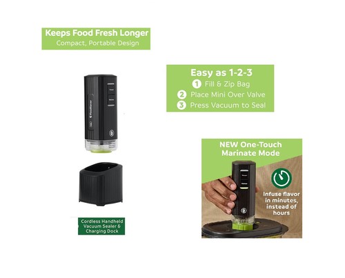 Foodsaver mini cordless - cordless, vacuum